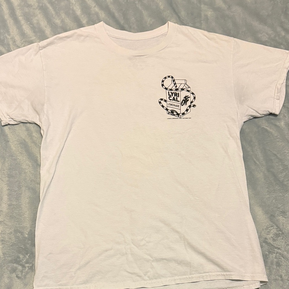 Lyrical Lemonade White Short Sleeve Tee